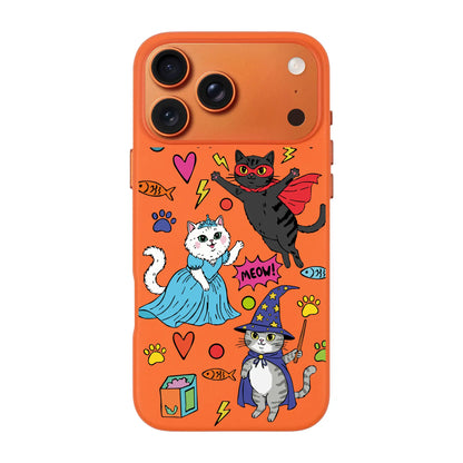 FANTASTIC CATS-iPhone Air Signature Leather Kılıf MagSafe Özellikli