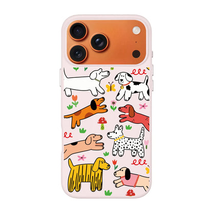 CHEERFUL DOGS-iPhone 17 Signature Leather Kılıf MagSafe Özellikli