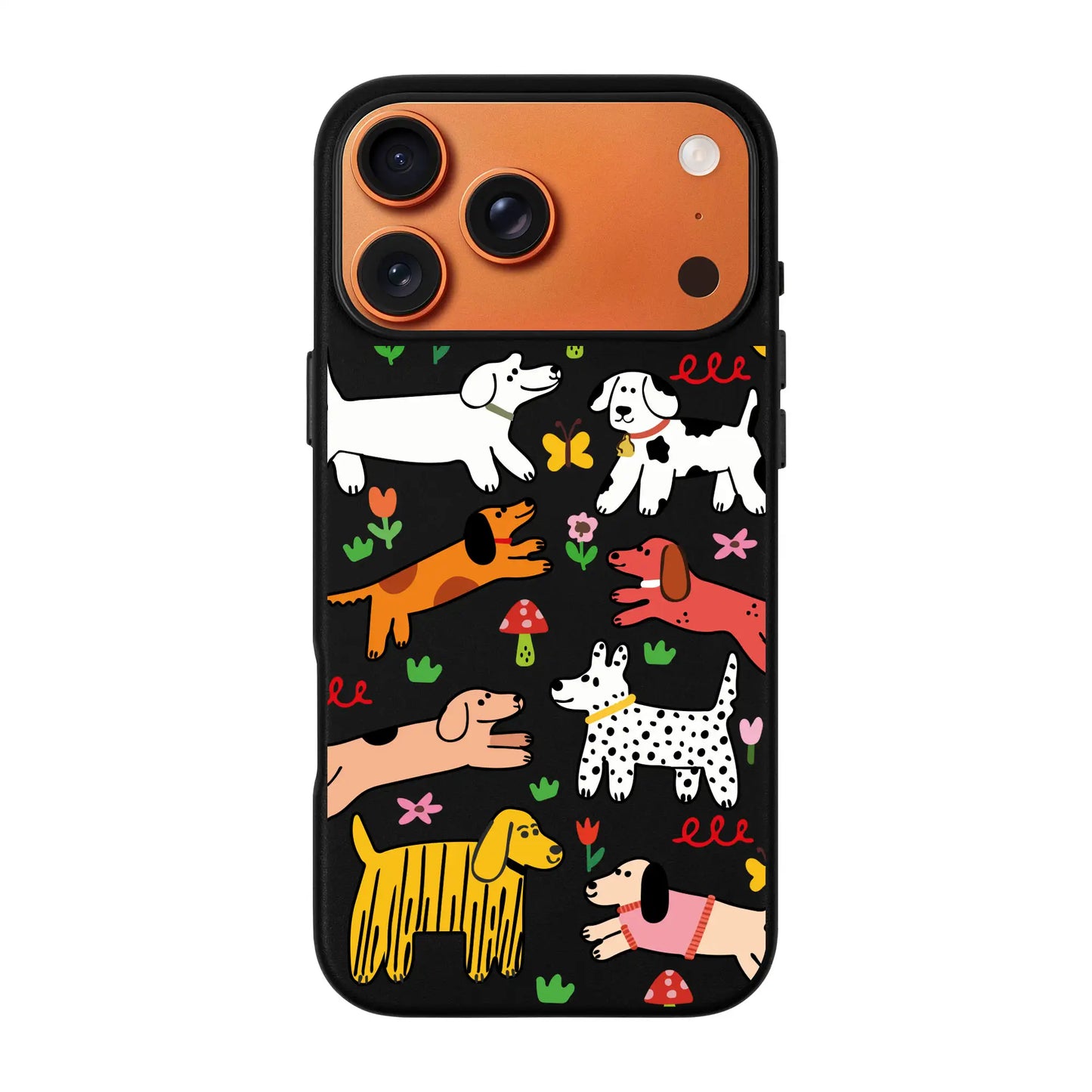 CHEERFUL DOGS-iPhone 17 Signature Leather Kılıf MagSafe Özellikli
