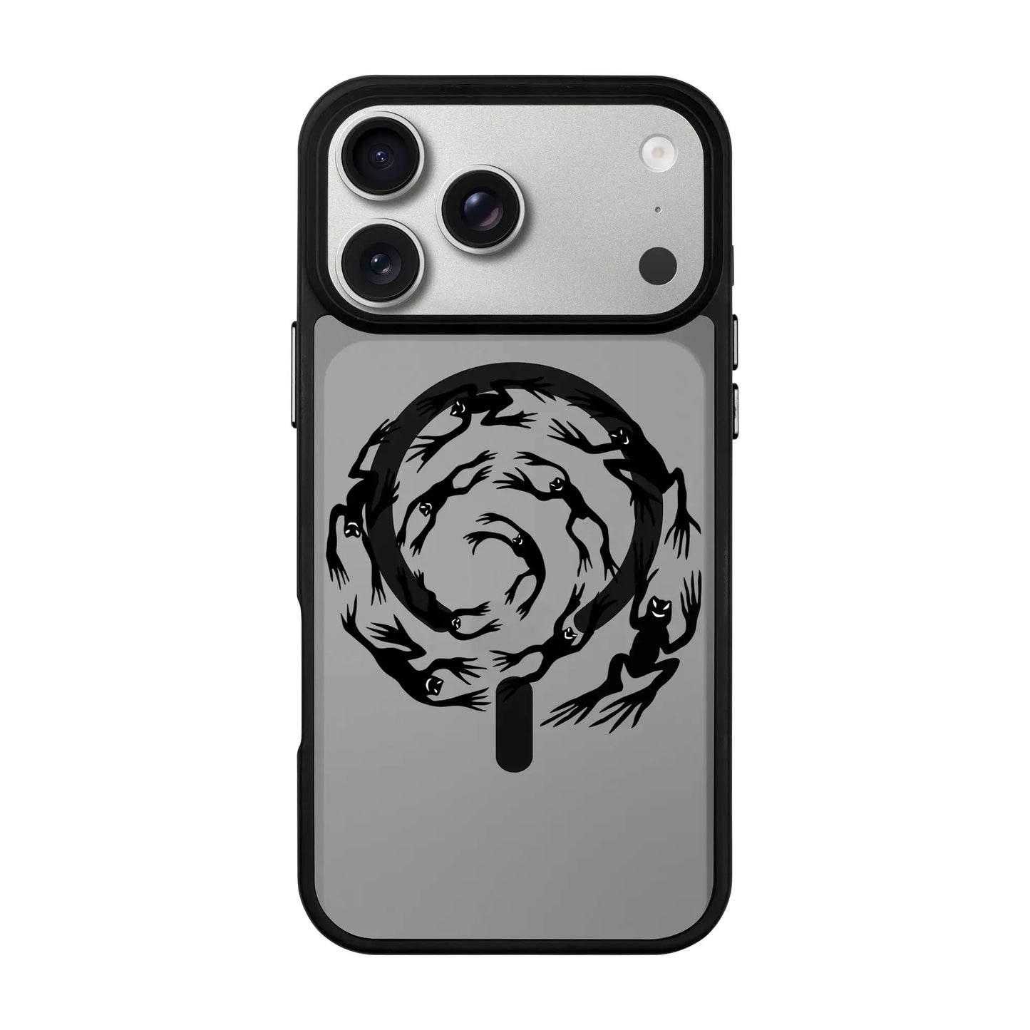 SWIRLING FROGS-Blur Kılıf MagSafe Özellikli - iPhone 17
