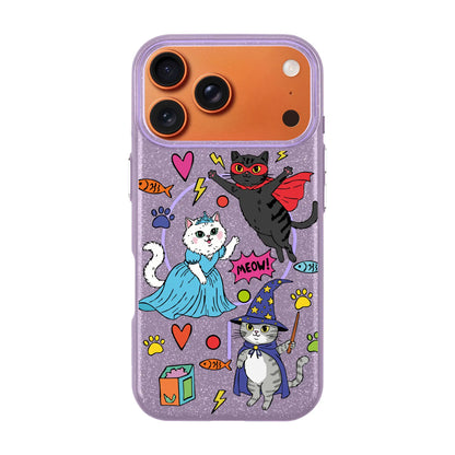 FANTASTIC CATS-Radiant Kılıf MagSafe Özellikli - iPhone 17 Pro