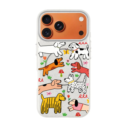 CHEERFUL DOGS-Radiant Kılıf MagSafe Özellikli - iPhone 17