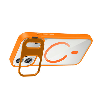 NEW-Lithe Standlı Kılıf MagSafe Özellikli Lens Koruyucu Hediyeli - iPhone 17 Pro