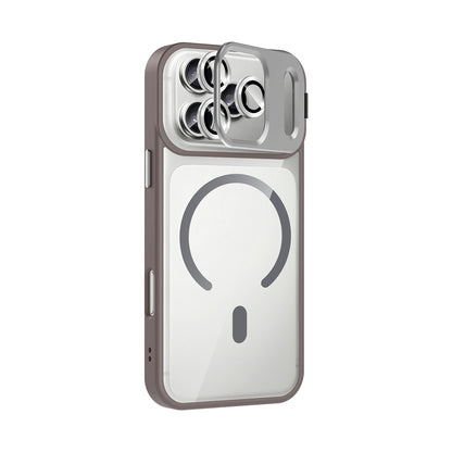 NEW-Lithe Standlı Kılıf MagSafe Özellikli Lens Koruyucu Hediyeli - iPhone 17 Pro Max