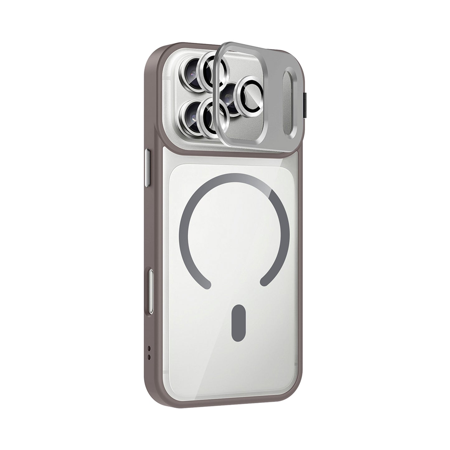 NEW-Lithe Standlı Kılıf MagSafe Özellikli Lens Koruyucu Hediyeli - iPhone 17 Pro