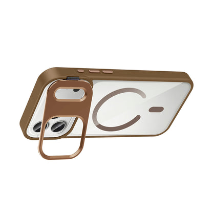 NEW-Lithe Standlı Kılıf MagSafe Özellikli Lens Koruyucu Hediyeli - iPhone 17 Pro