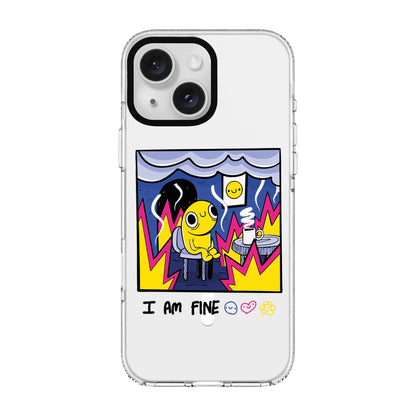 I AM FINE-Clear Kılıf MagSafe Özellikli - iPhone 11