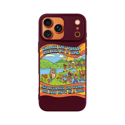 CHANGE THE WORLD-Ultra Silikon Kılıf-iPhone XR