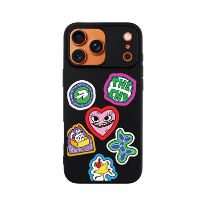TŌTEN STICKERZ-Ultra Silikon Kılıf-Tecno Camon 20 Pro 4G