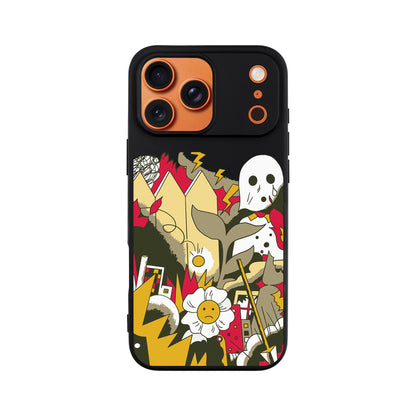 EVERYTHING IS BURNING-Ultra Silikon Kılıf-Tecno Camon 40 Pro