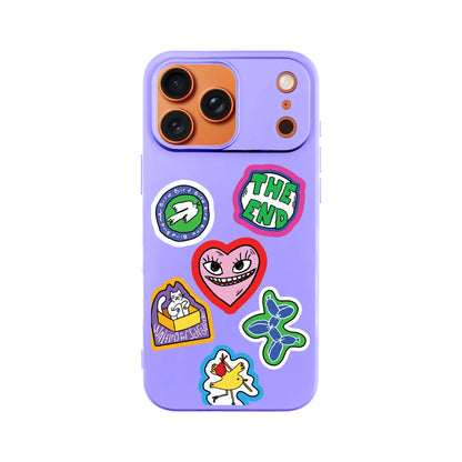 TŌTEN STICKERZ-Ultra Silikon Kılıf-Oppo A36