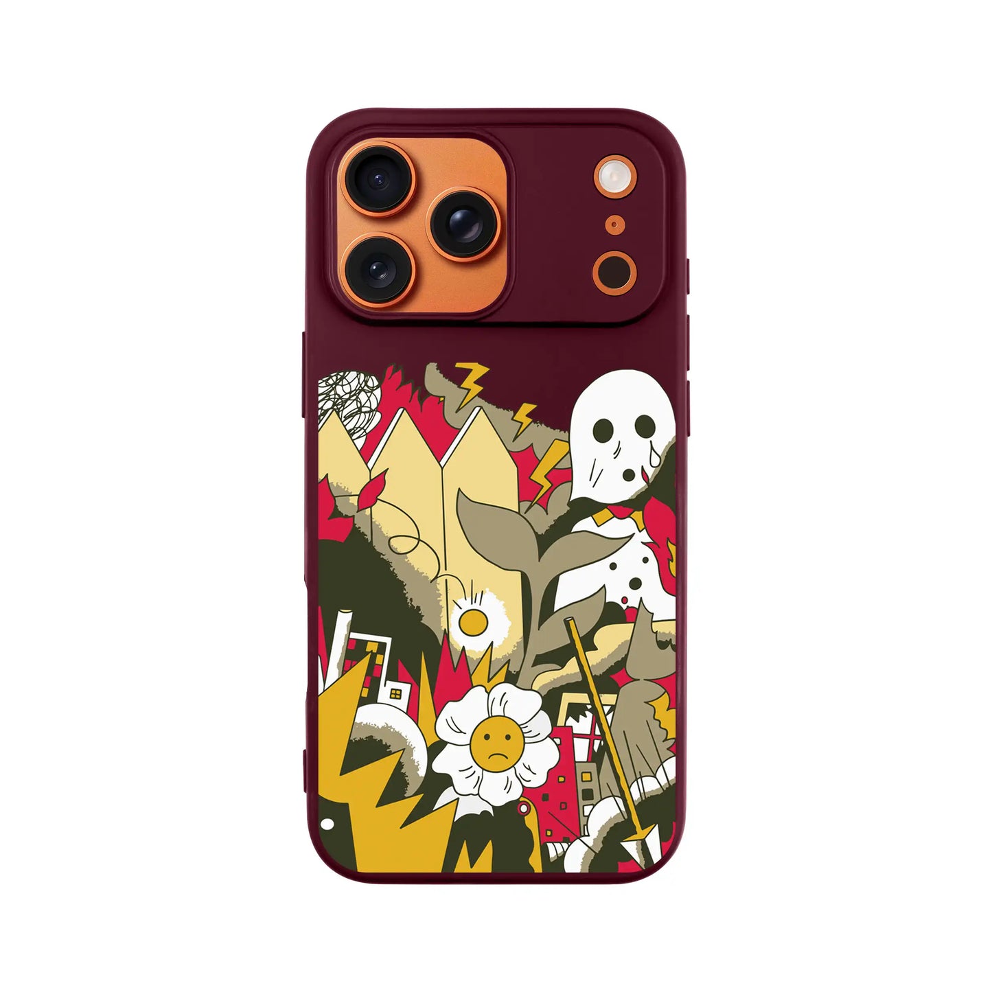 EVERYTHING IS BURNING-Ultra Silikon Kılıf-Tecno Spark Go 2023