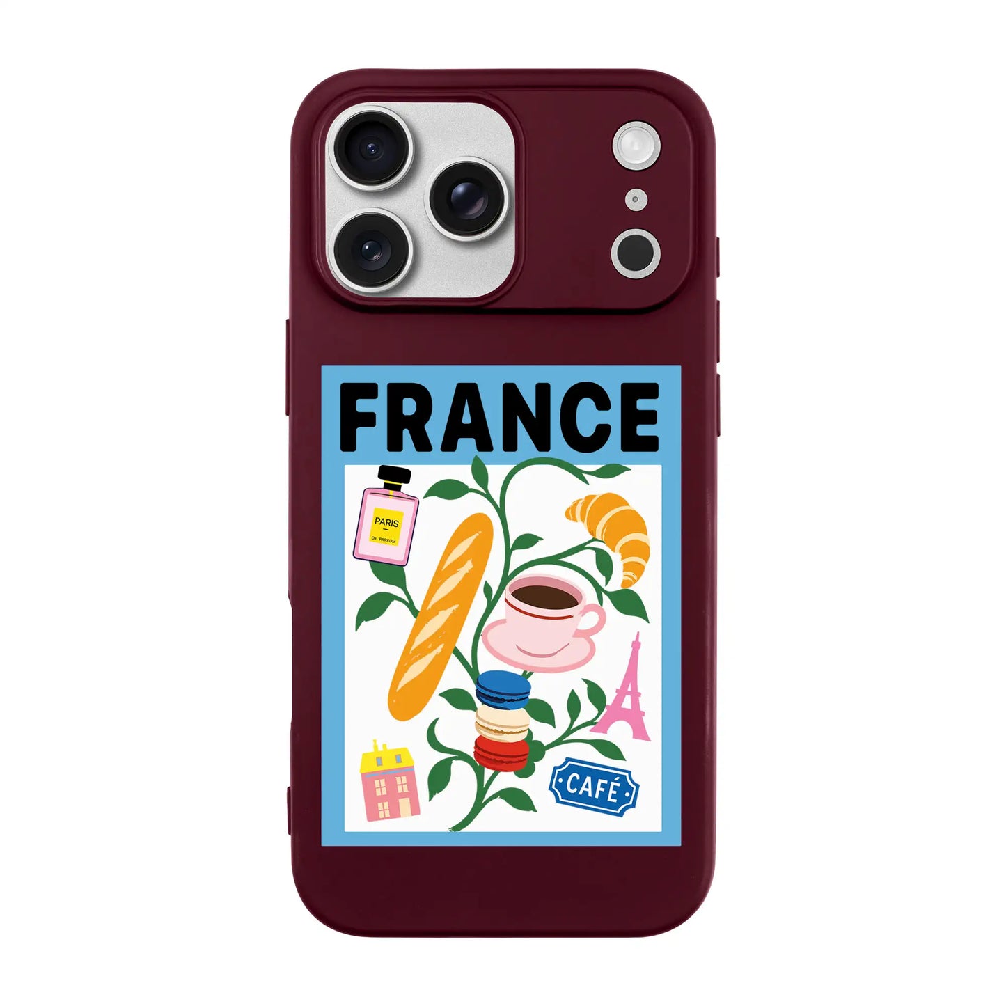 I AM FRENCH-Ultra Silikon Kılıf-iPhone 17 Pro Max