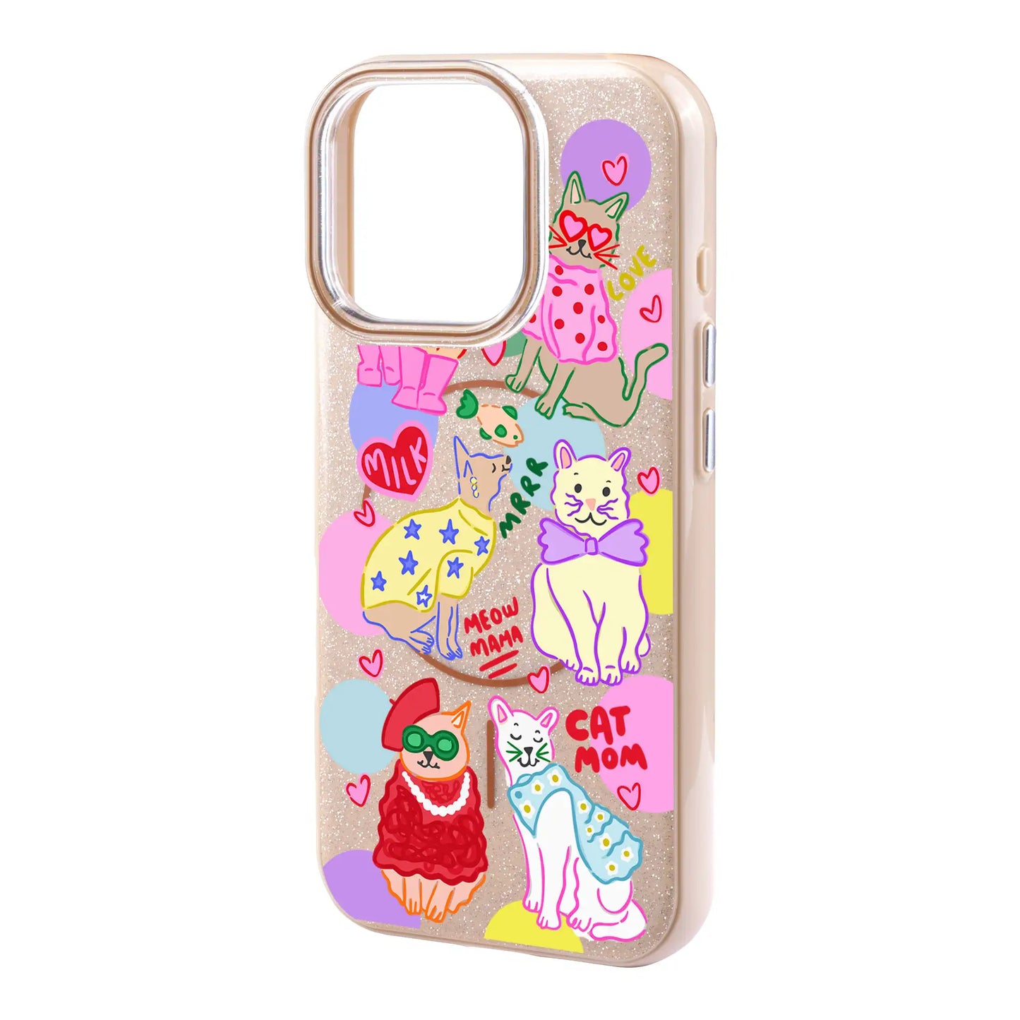 CAT MOM-Radiant Kılıf MagSafe Özellikli - iPhone 17 Pro