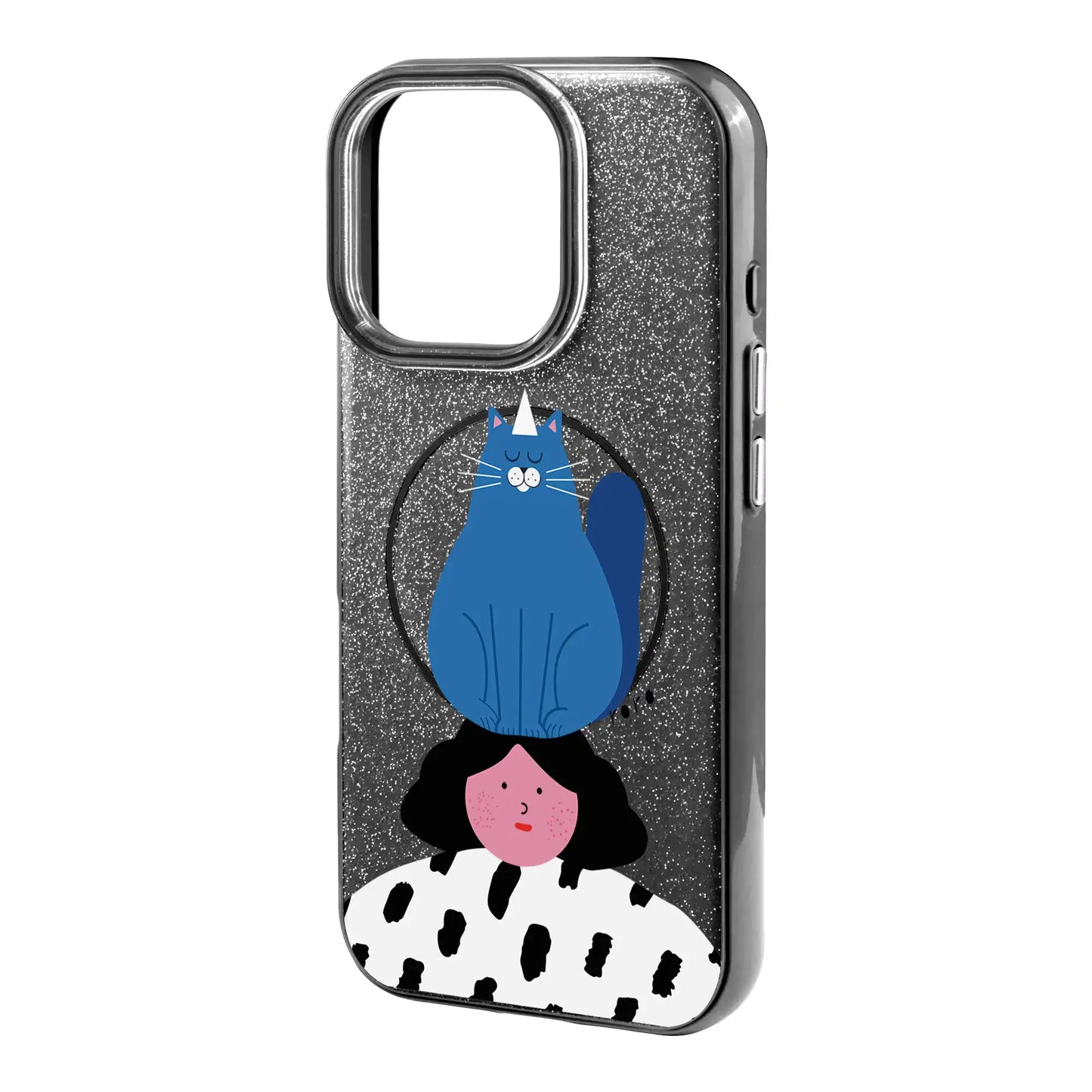 NAUGHTY CAT-Radiant Kılıf MagSafe Özellikli - iPhone 17 Pro