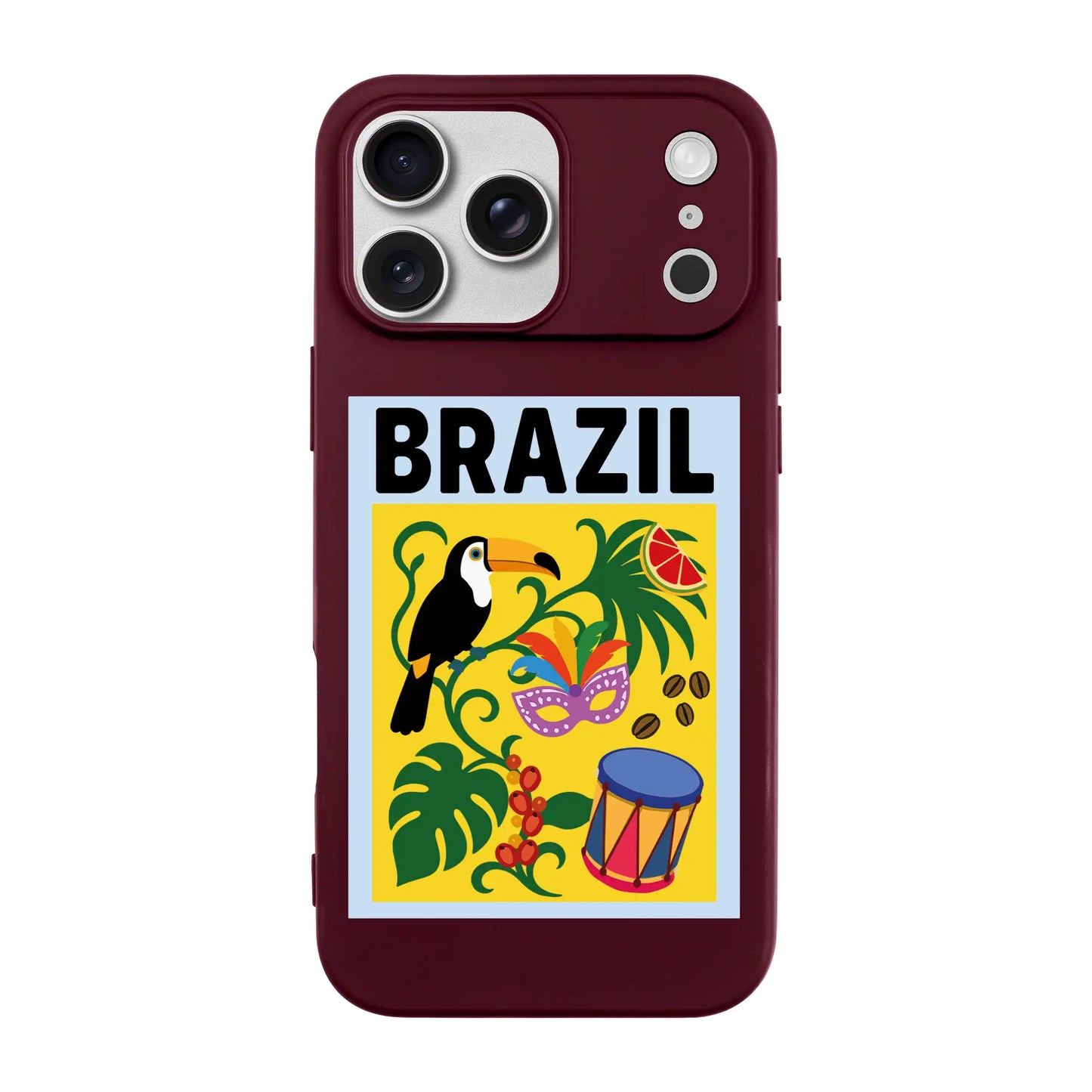 I AM BRAZILIAN-Ultra Silikon Kılıf-iPhone 17 Pro