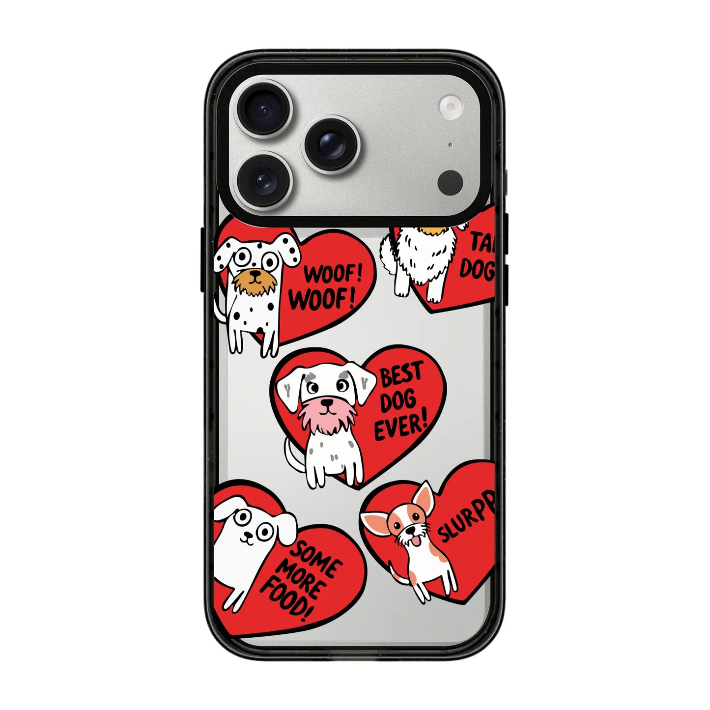 DOGS WITH HEARTS-Power Kılıf - iPhone 17 Pro Max