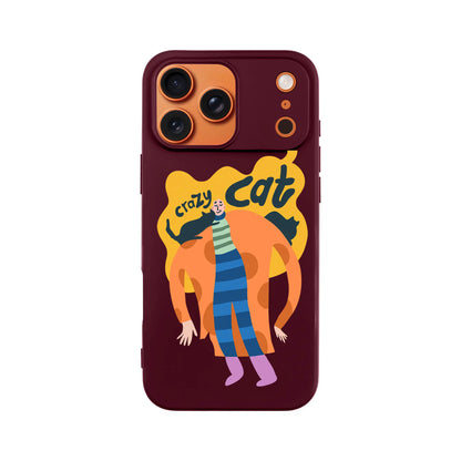 CRAZY CAT-Ultra Silikon Kılıf-iPhone XS Max