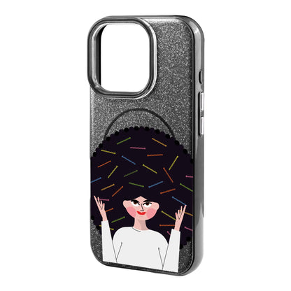 TANGLES OF HAPPINESS-Radiant Kılıf MagSafe Özellikli - iPhone 17 Pro