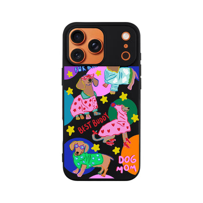 DOG MOM-Ultra Silikon Kılıf-Redmi Note 9