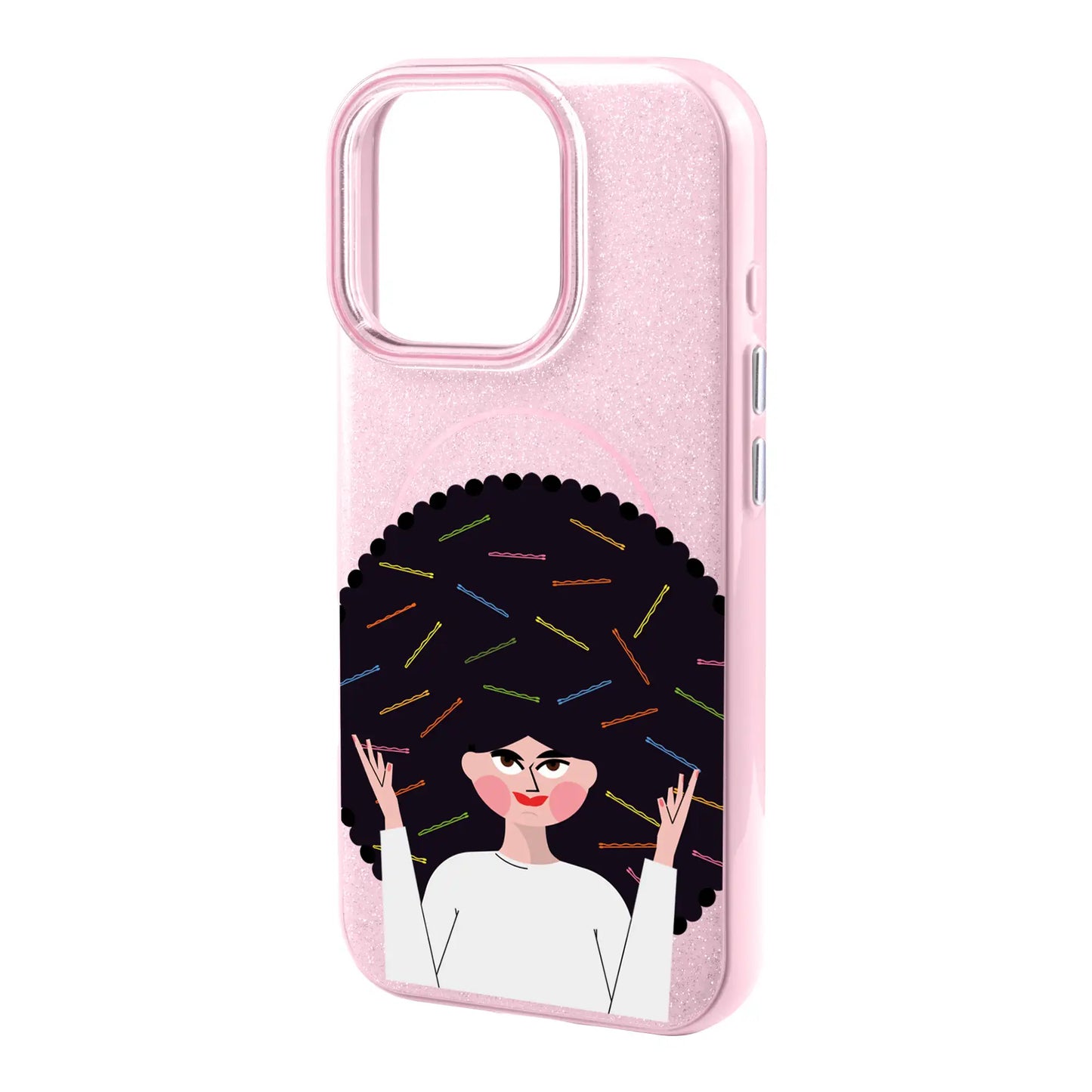 TANGLES OF HAPPINESS-Radiant Kılıf MagSafe Özellikli - iPhone 17 Pro