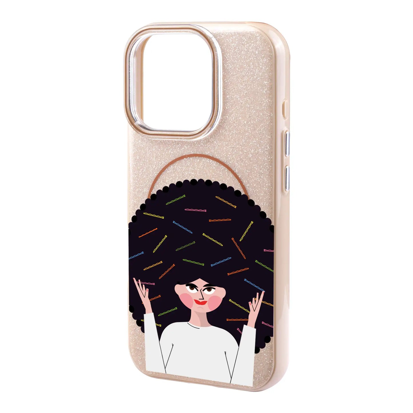 TANGLES OF HAPPINESS-Radiant Kılıf MagSafe Özellikli - iPhone 17 Pro Max