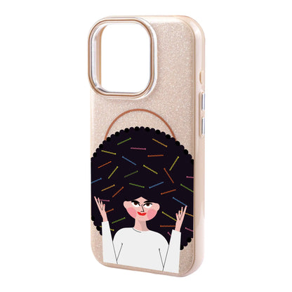 TANGLES OF HAPPINESS-Radiant Kılıf MagSafe Özellikli - iPhone 17 Pro