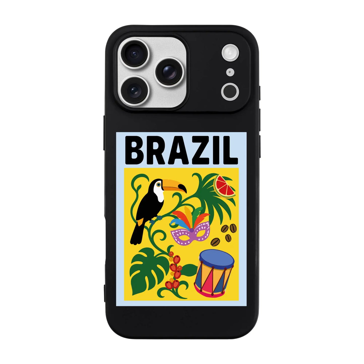 I AM BRAZILIAN-Ultra Silikon Kılıf-iPhone 17 Pro