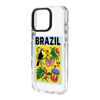 I AM BRAZILIAN-Clear Kılıf MagSafe Özellikli - iPhone 12
