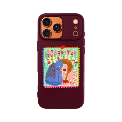 KEDİ POSTA PULU-Ultra Silikon Kılıf-Galaxy S23 FE