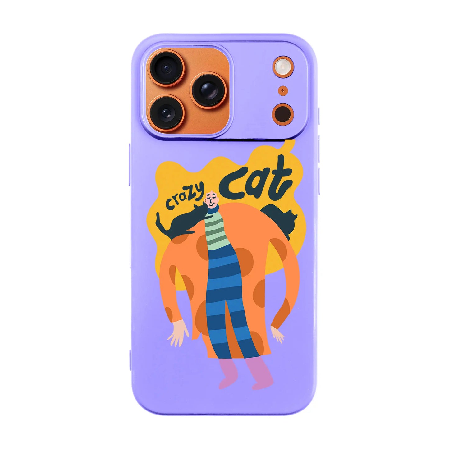 CRAZY CAT-Ultra Silikon Kılıf-Realme 12 Lite