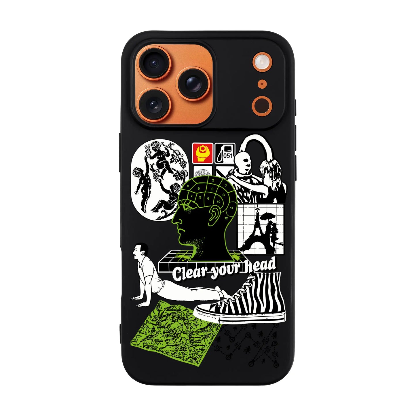 CLEAR YOUR HEAD-Ultra Silikon Kılıf-Galaxy A14