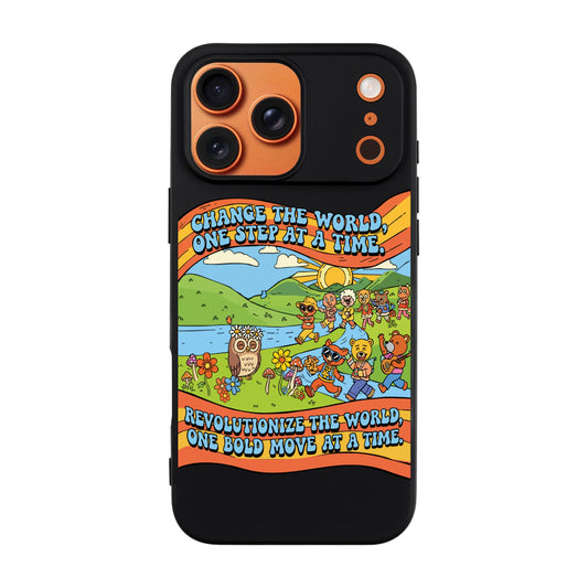 CHANGE THE WORLD-Ultra Silikon Kılıf-Redmi A5 4G