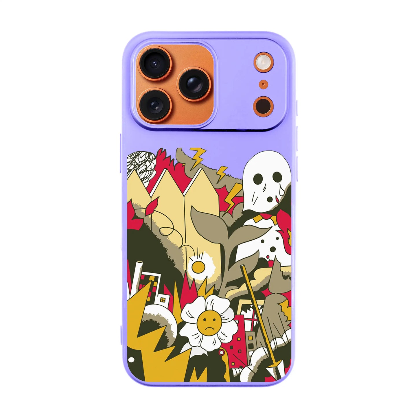 EVERYTHING IS BURNING-Ultra Silikon Kılıf-Honor 400