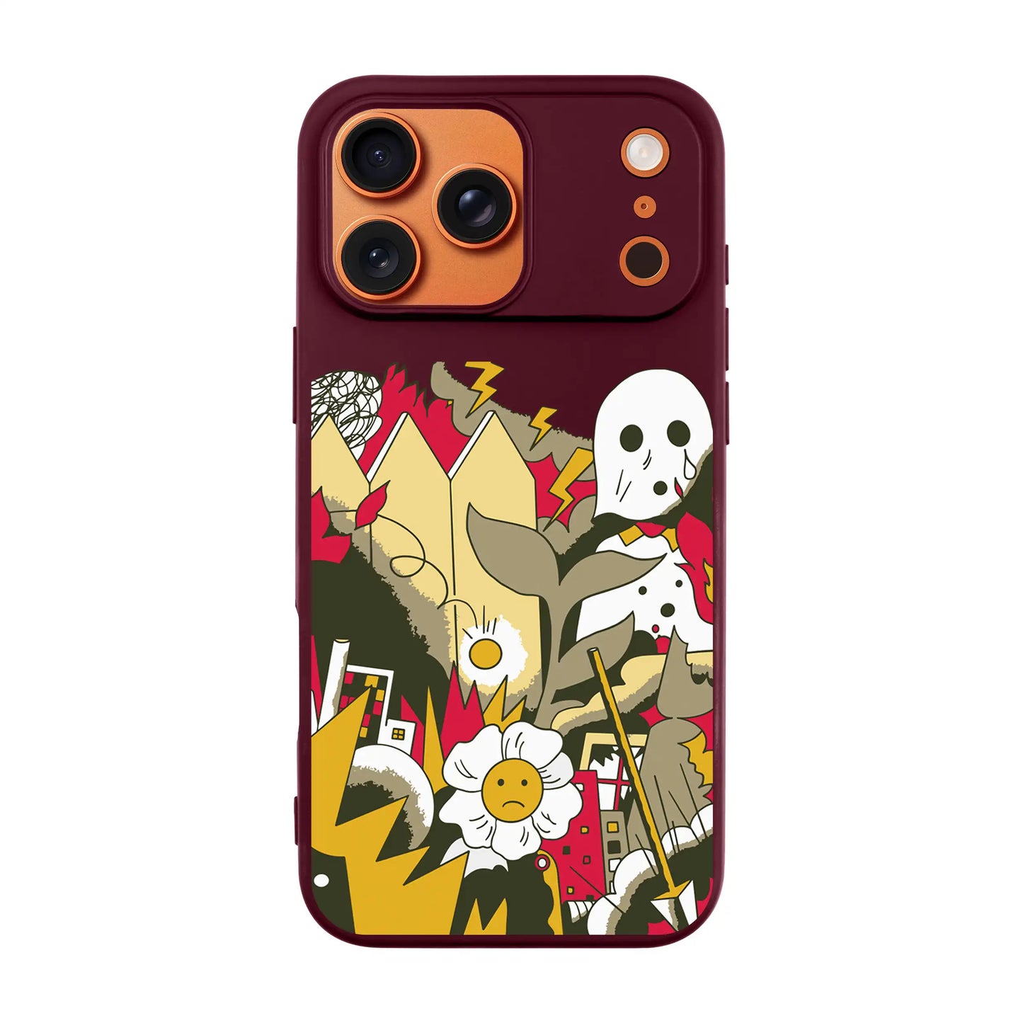 EVERYTHING IS BURNING-Ultra Silikon Kılıf-Galaxy S24