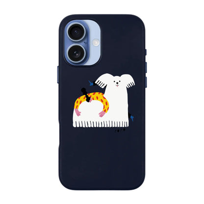 FANCY DOG-Signature Leather Kılıf MagSafe Özellikli - iPhone 17