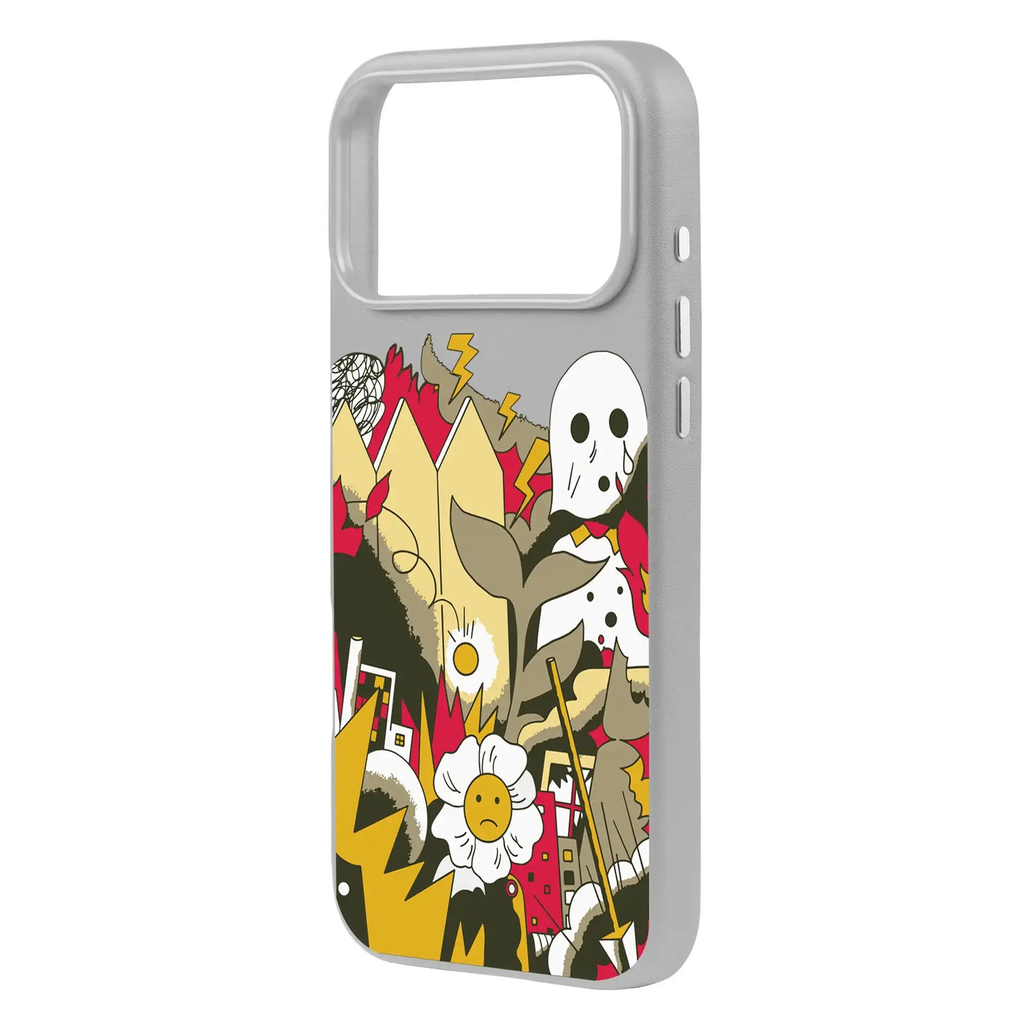 EVERYTHING IS BURNING-Signature Leather Kılıf MagSafe Özellikli - iPhone 17