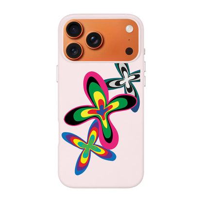 COLOR FLOWER-Signature Leather Kılıf MagSafe Özellikli - iPhone 17 Pro