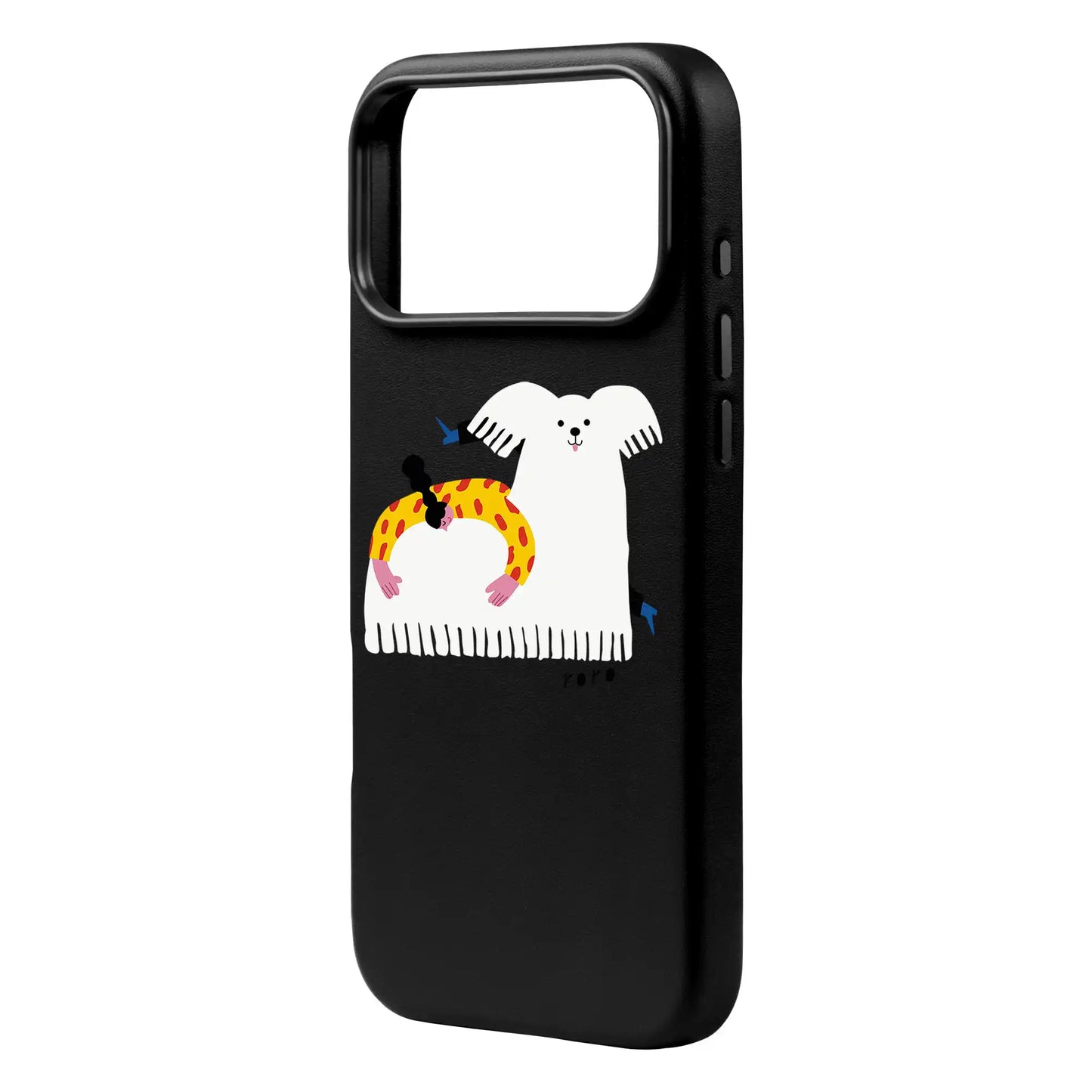 FANCY DOG-iPhone 17 Pro Max Signature Leather Kılıf MagSafe Özellikli