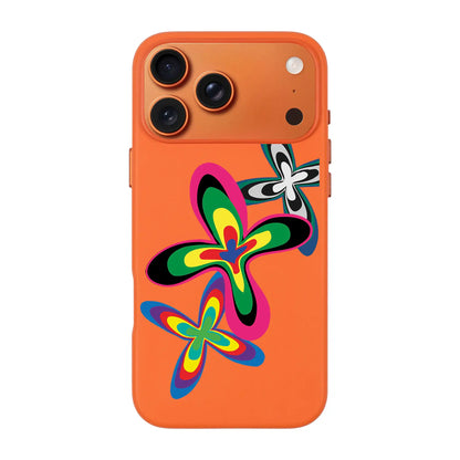 COLOR FLOWER-Signature Leather Kılıf MagSafe Özellikli - iPhone 17 Pro