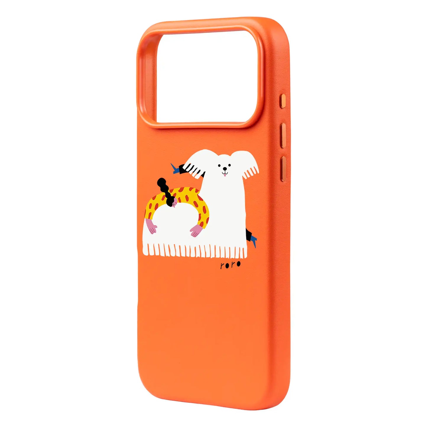 FANCY DOG-iPhone 17 Pro Max Signature Leather Kılıf MagSafe Özellikli