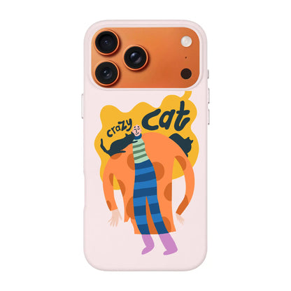 CRAZY CAT-Signature Leather Kılıf MagSafe Özellikli - iPhone 17 Pro