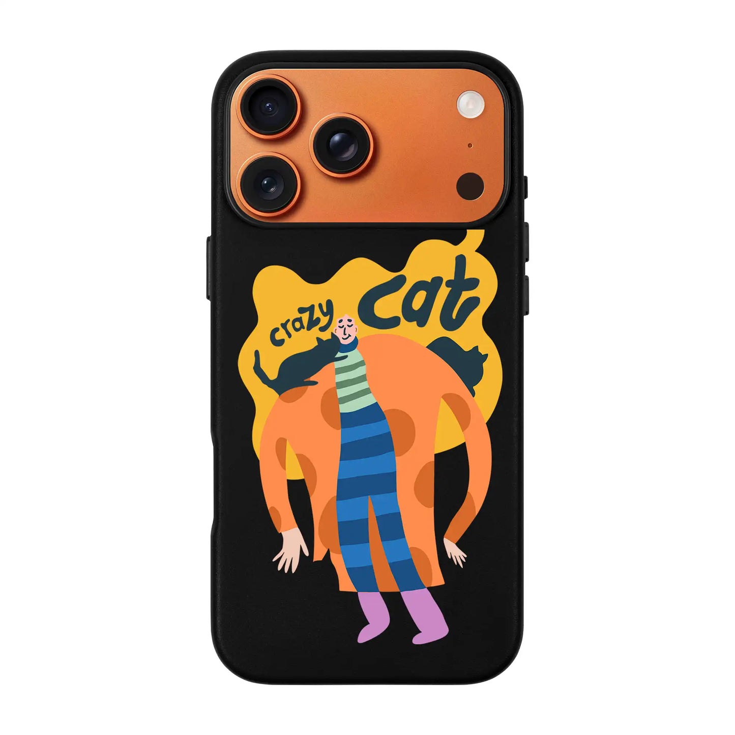 CRAZY CAT-Signature Leather Kılıf MagSafe Özellikli - iPhone 17 Pro