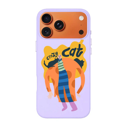 CRAZY CAT-Signature Leather Kılıf MagSafe Özellikli - iPhone 17 Pro