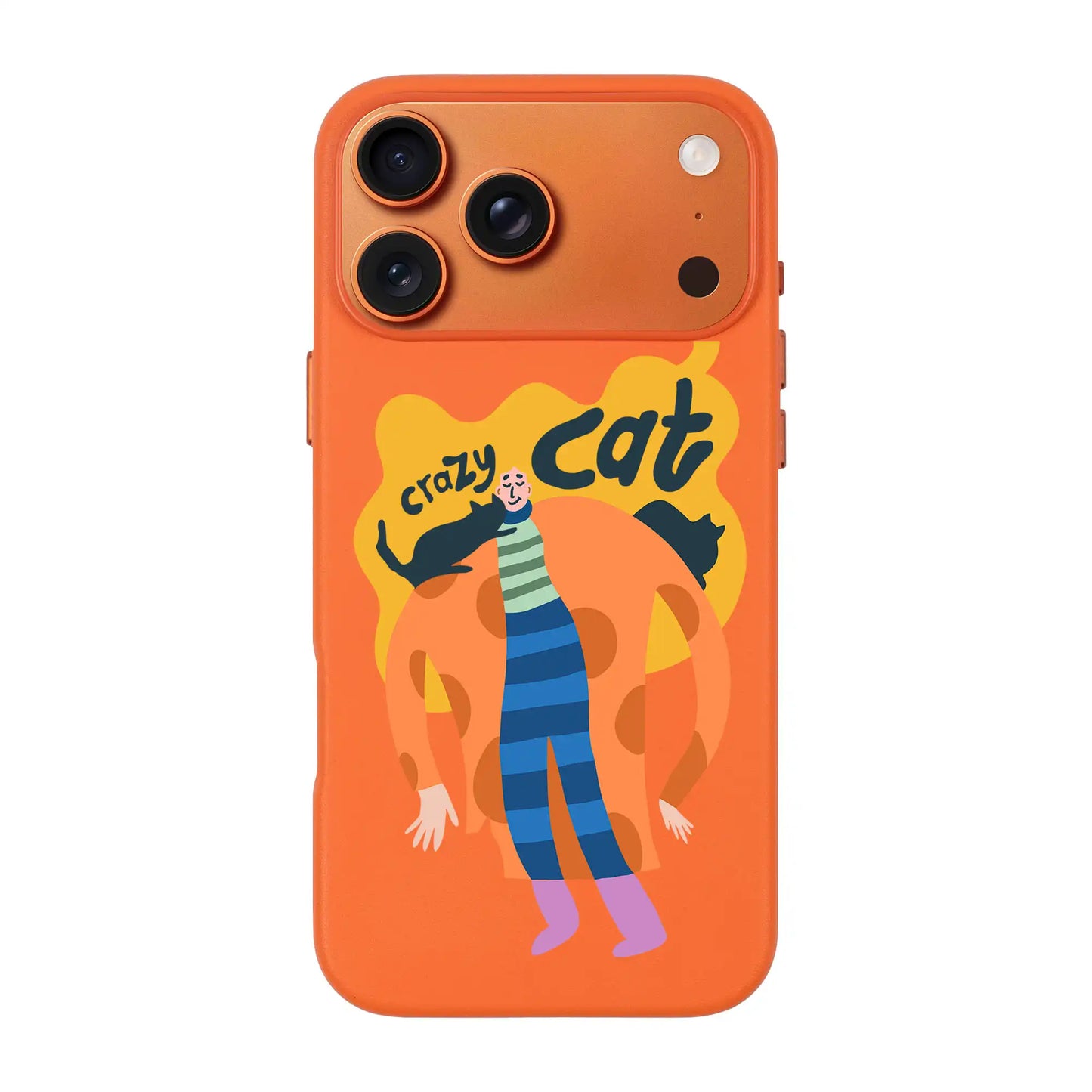 CRAZY CAT-iPhone 17 Pro Max Signature Leather Kılıf MagSafe Özellikli