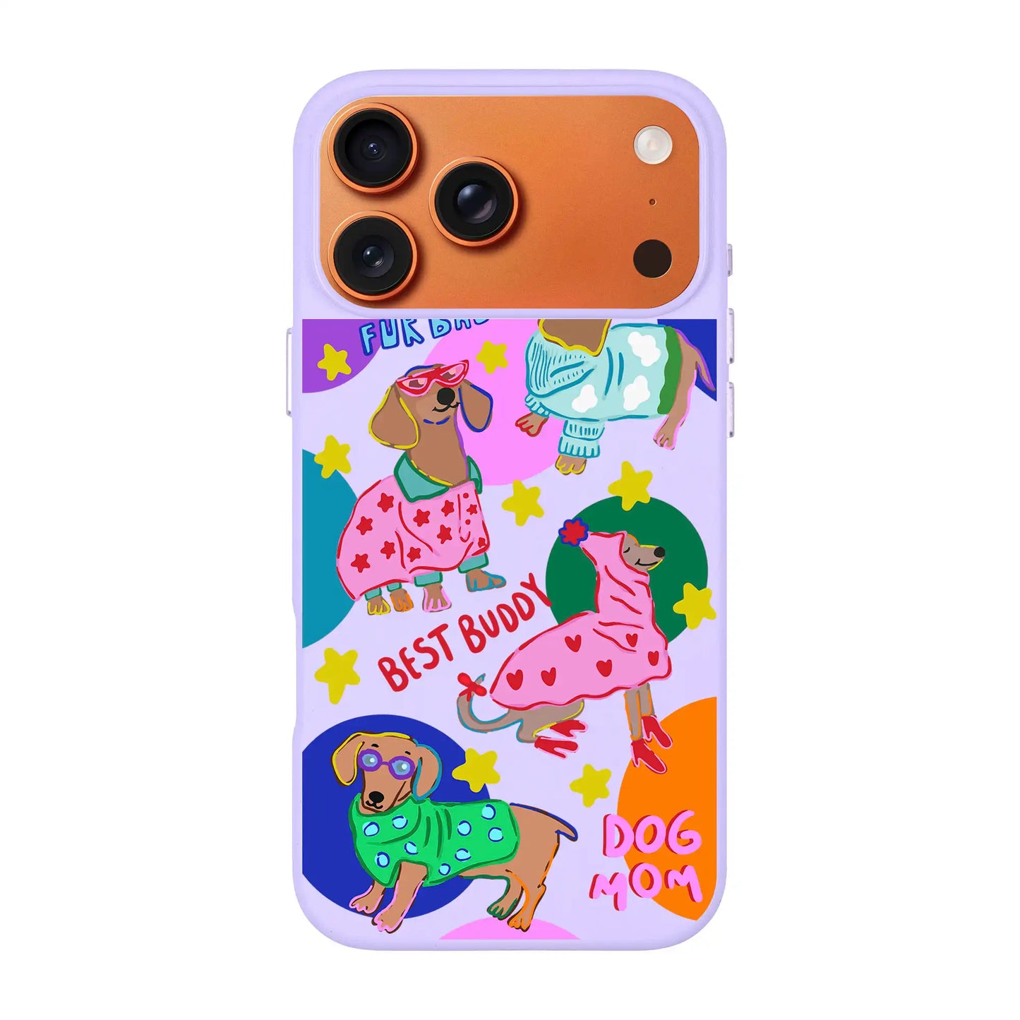 DOG MOM-iPhone 17 Pro Max Signature Leather Kılıf MagSafe Özellikli