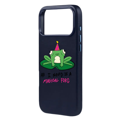 FORG-Signature Leather Kılıf MagSafe Özellikli - iPhone 17 Pro