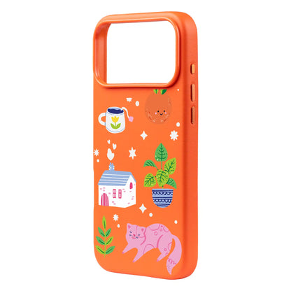 FRESH SPRING-iPhone 17 Pro Max Signature Leather Kılıf MagSafe Özellikli