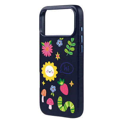 HELLO NATURE-Signature Leather Kılıf MagSafe Özellikli - iPhone 17 Pro