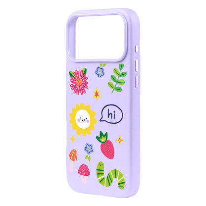 HELLO NATURE-Signature Leather Kılıf MagSafe Özellikli - iPhone 17 Pro